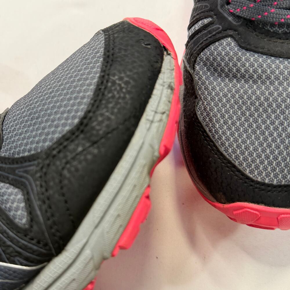 ASICS GEL Venture 7 Trail Running Shoes Women’s 9 Black Pink Hiking Sneakers - Picture 4 of 11